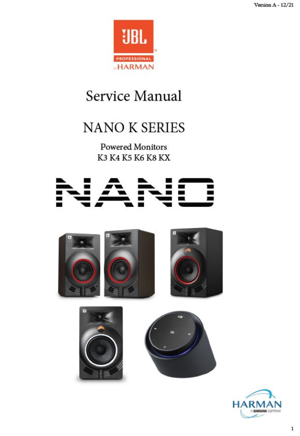 Nano K3, K4, K5, K6, K8, KX Ver.A